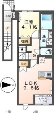 ラ メール RT（La Mer RT）の間取り画像
