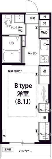リブリ・グランポートの間取り画像