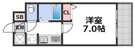アーバンエース日本橋パルの間取り画像