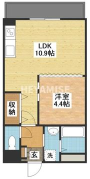 ロイヤルヒル岩松Ⅰの間取り画像