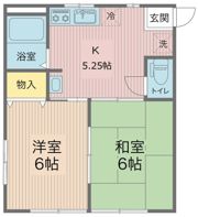 ノースビレッジの間取り画像