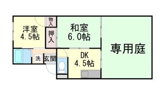 プレジール浜の間取り画像