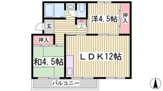 グランディア灘南通の間取り画像