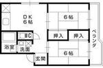 高塚コーポラスの間取り画像