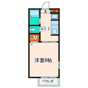CASA FUJIKO Ⅱの間取り画像