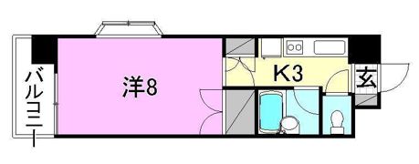 オクタワーズ松山道後の間取り画像