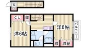 リバーサイド山手の間取り画像