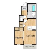 ブリージア高山Cの間取り画像