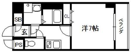 サンカノン御所室町の間取り画像
