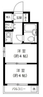 エトワール武蔵境の間取り画像