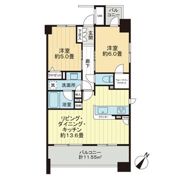 アデニウム新横浜の間取り画像