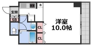 フィオーレ都島北の間取り画像