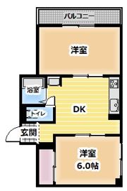 ラパンジール住吉大社の間取り画像