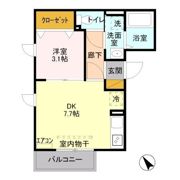 フルーム浦和の間取り画像