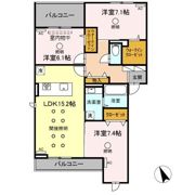 D-room新屋敷の間取り画像
