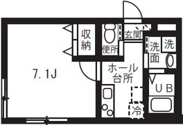 ディアコート南行徳の間取り画像