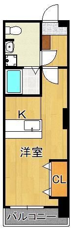 No.63 オリエントキャピタルタワーの間取り画像