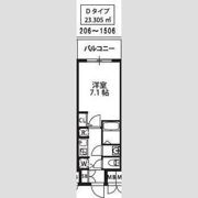 S-RESIDENCE新大阪駅前の間取り画像