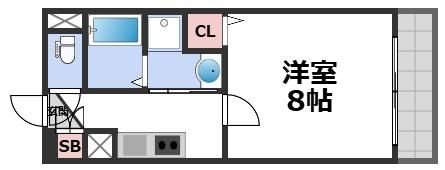 京橋フォーシーズンズの間取り画像