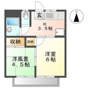 グリーンハイツの間取り画像