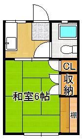 パナハイツ野中の間取り画像
