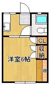 パナハイツ野中の間取り画像