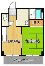 ボヌール片野の間取り画像