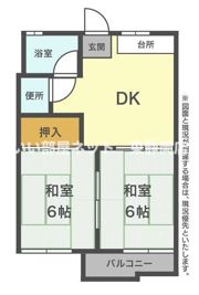 フォーブル三浦Bの間取り画像