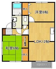 タウンハイツTOEIB棟の間取り画像