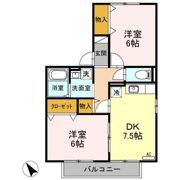 ファミール A/Bの間取り画像