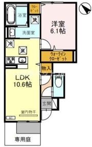 ソレアードFの間取り画像