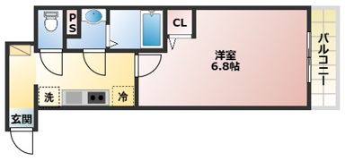 仮称 REGIA衣摺1丁目 北館の間取り画像