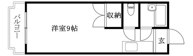 ロイヤルハイツ樋又の間取り画像