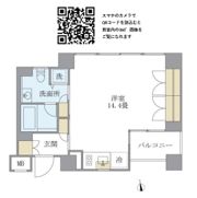 KDXレジデンス南麻布の間取り画像
