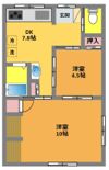 メゾン・クラルテの間取り画像
