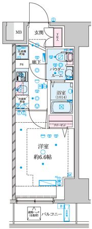 GENOVIA草加の間取り画像
