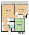 グリーンコーポ古志原の間取り画像