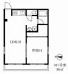 石川コーポの間取り画像