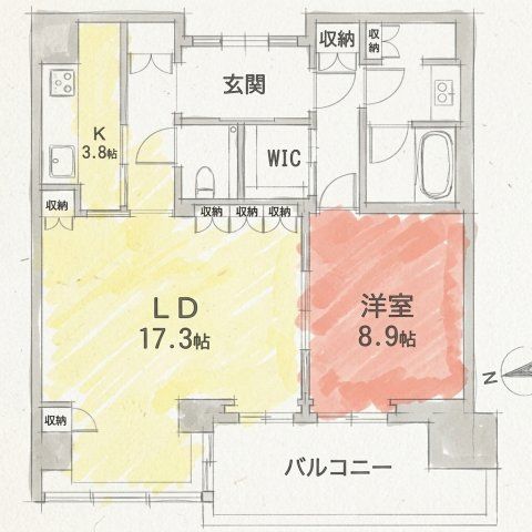 間取図