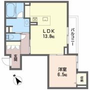 ベレオ枝松の間取り画像