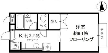 カーサヴェルデ国立の間取り画像