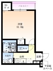 フジパレス吹田中の島公園Ⅱ番館の間取り画像