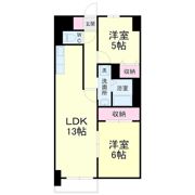 パークビュー四ツ池の間取り画像