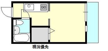 LA新徳田Bの間取り画像