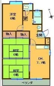 エクシード佐鳴の間取り画像