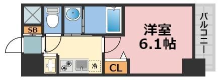 Live Casa本町の間取り画像