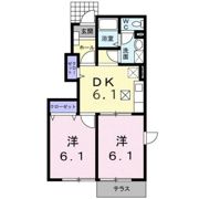 ソレイユサカエの間取り画像