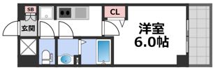 スプランディッド天王寺パークサイドの間取り画像