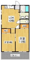 福島第2ハイツの間取り画像