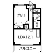 クレセール ノースの間取り画像